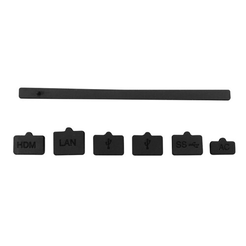 =7Pcs/lot Dust Plugs Set For PS5 Game Console Silicone USB I