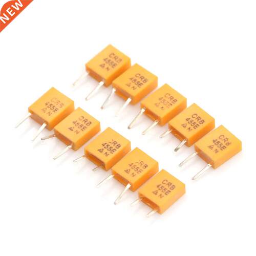 10pcs Yellow 455E 455KH 455K DIP-2 Ceramic Crystal Oscillat
