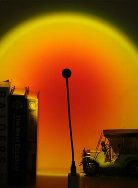 Rainbow Atmosphere Night Light Sunset Projection Lamp Sunris