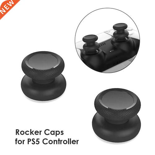 2pcs Thumb Grip Analog Stick Cap Joystick Raised Silicone Co