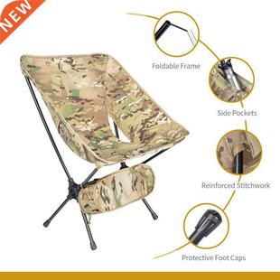 Portable Camping Chairs Multicam Foldable Outdoor Chair For