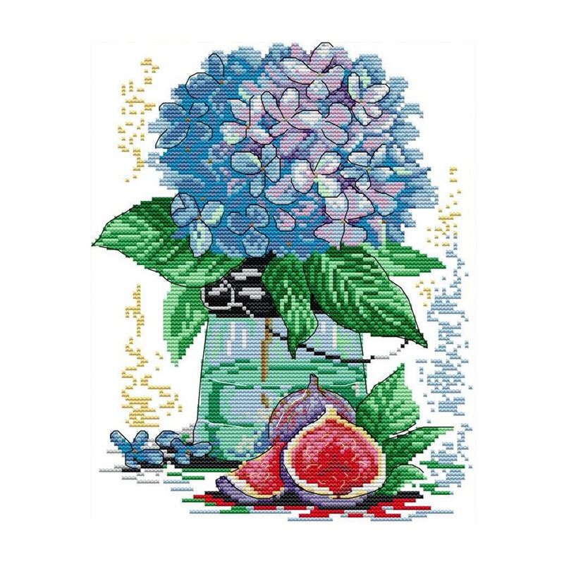 Cross Stitch Kits 11CT Cotton  Embroidery Starter Kits Ea