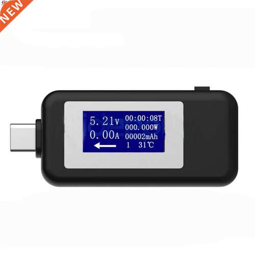 Type C USB Tester DC Digital Voltmeter USB C Volta Current