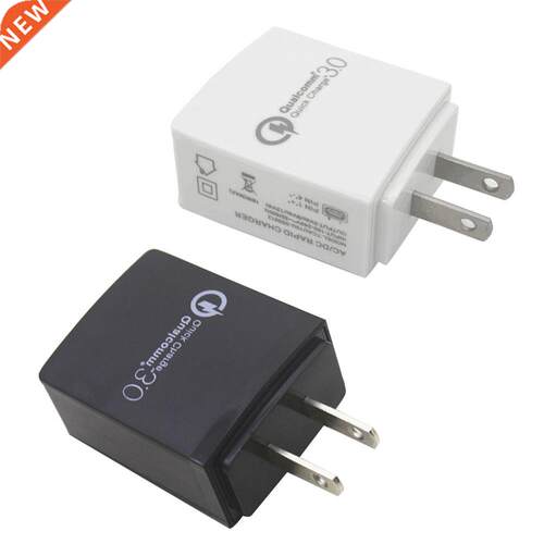 Quick Charge 3.0 Hoge Rapid 18 W USB Lader US Wit