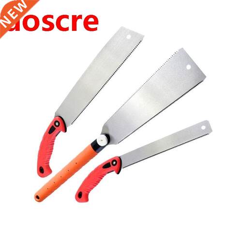 Woodworking Double Sides Carbon Steel Hand Saw Tenon Fine To