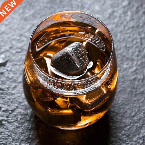 Stainless Steel Ice Cubes Reusable Whisky Stones Wine Cooler
