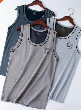 Mens Underwear Sleeveless Tank Top Solid Muscle Vest Undersh