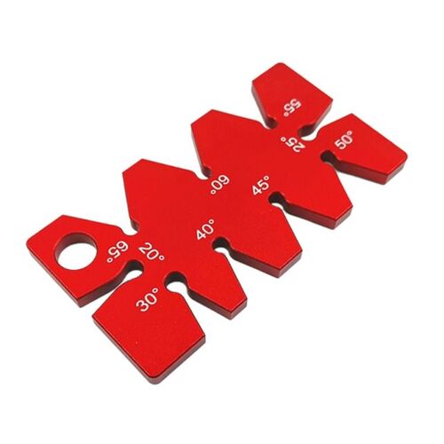 7XEA Aluminum Alloy Angle Gauge Aluminum Alloy 20-65 Degree