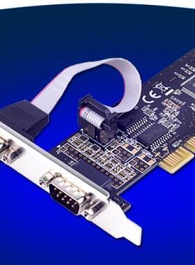 PC to Dual Port Seral DB9 RS232 RS-232 2-Port Controller A