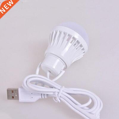 1pc W/5W/7W Usb Bulb Light Portable Lamp Led for Hiking Cam