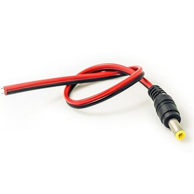 2.1x5.5 Mm Male Female Plug Power Pigtail Cable Jack for Cct