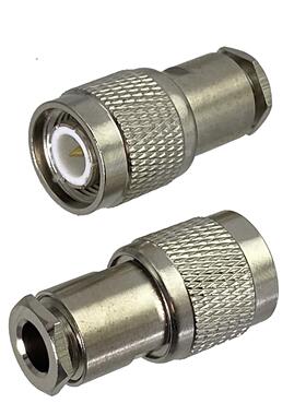 1pcs TNC Male Plug Connector Clamp RG58 RG142 LMR195 RG400 C