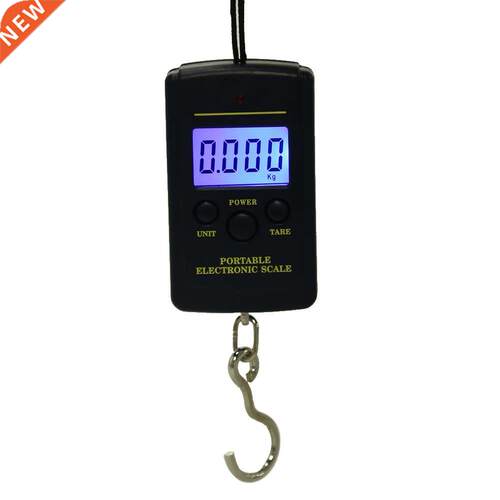 40kg x 10g Mini Digital Scale for Fishing Luggage Travel Wei