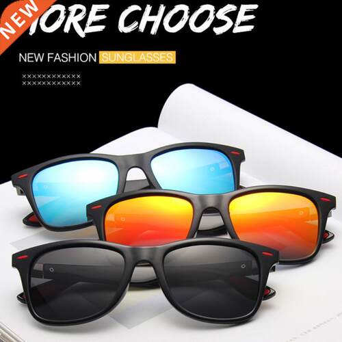 Classic Polarized Sunglasses Men Square Driving Sport Sun Gl