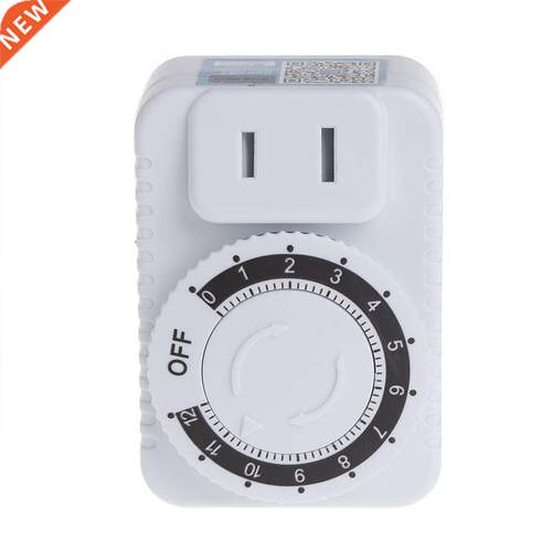 AC 220V 12 Hour Energy-saving Mechanical Wall Plug Switch Ti
