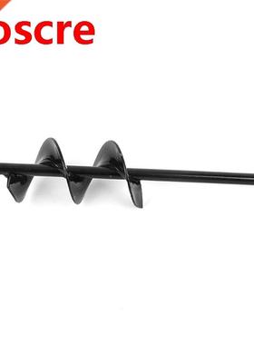 4x22cm Garden Auger Flower Planter Spiral Drill Bit Hex Shaf