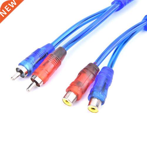 Car Audio Cable 1 Male To 2 Female/ 1 Female RCA 2 Male Adap