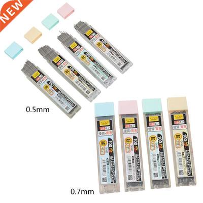 *100Pcs/Box 0.5mm 0.7mm Graphite Lead 2b Mechanical Pencil R