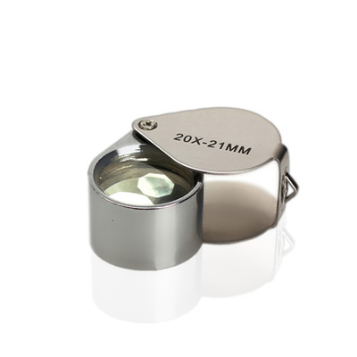 20 x 21mm Jewelry Magnifying Glass 20X Folding Magnifier Lou