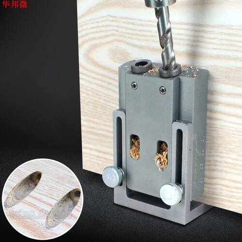 Pocket Hole Jig Kit System With Screwdriver 9mm Drill Bit Se