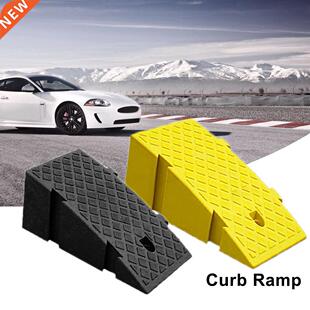 Lightweight Plastic Car Curb Ramps Heavy Duty Threshold Ramp