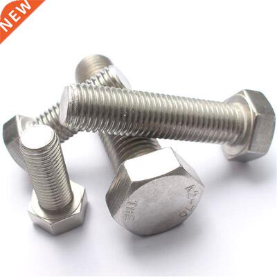 04 Stainless Steel External Hex Hexagon Head Screws with Fu