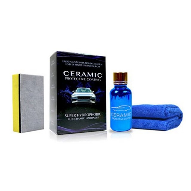 9H Car Nano Coating Kit Waxing Liquid Scratch Resistant Pain