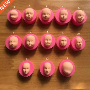 Face Silicone Mold Fondant Molds Cake Decorating Tools P