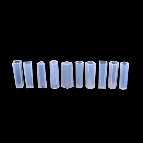 1 Pc Crystal Design  Pendant Liquid Silicone Mold Resin J