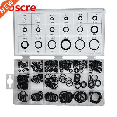225 pcs O Rubber Ring O Ring Washer Seals Watertightness Ass