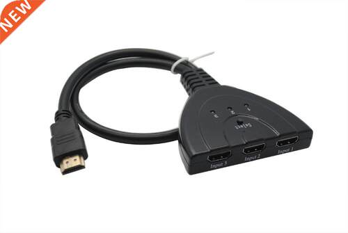 HDMI 3 in 1 Out Pigtail Adapter HDMI Auto Switch Extender Sw
