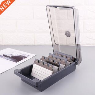 Large Capacity Splitter Index Tabs Business Card Holder Name