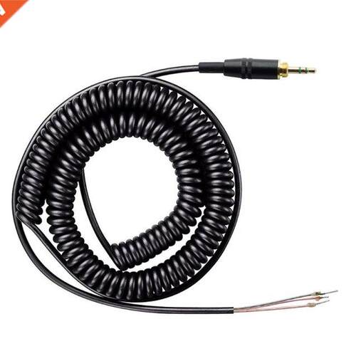 Spring Coiled Repair DJ Cord Cable Replacement for ATH-M50 A