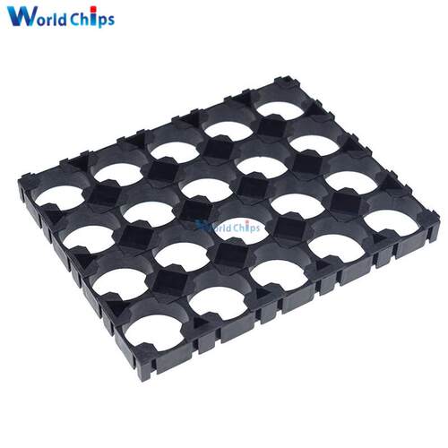 10Pcs 4x5 Cell Spacer Holder 18650 Lithium Battery Plastic R