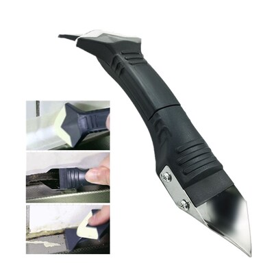 1PC 3 in1 Window Squeegees Silicone Sealant Spreader Spatula