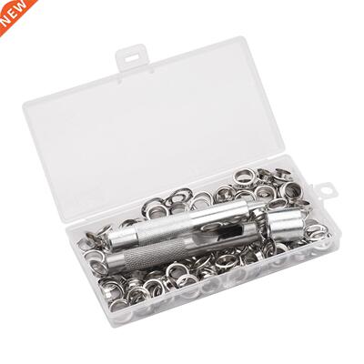 1 Set Grommet Kit with Eyelets Washers 1/2 Inch 3PCS Install