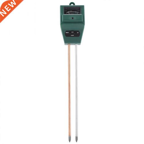 3 n 1 PH Tester Sol Water Mosture Lght Test Meter Sunlg