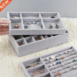 Velvet Jewelry Storage Jewel Holder Stand Bracelet Necklace