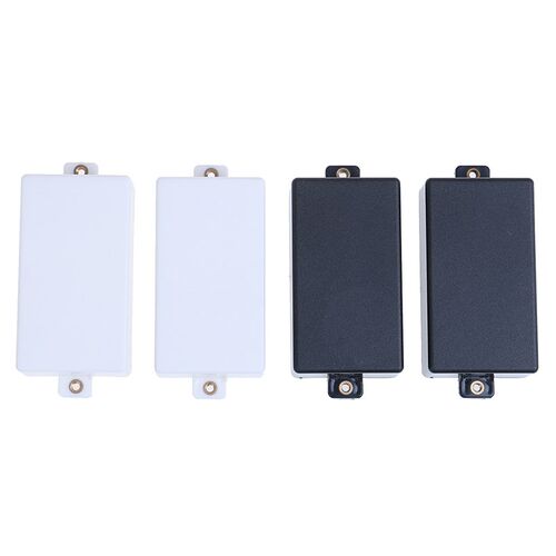 2pcs Black/ White Plastic Sealed Double Coil Humbucker Picku