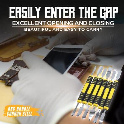 6PCS Metal Crowbar Multifunctional Opening Crowbars Tool For