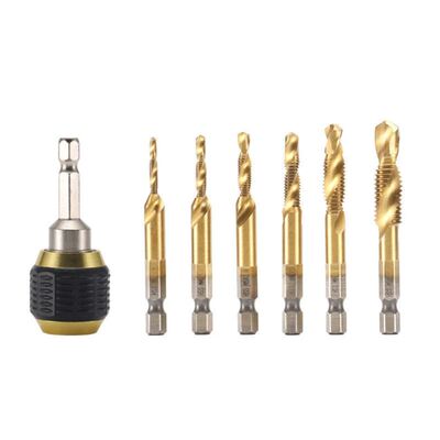 Quick Change Three-jaw Drill Chuck Countersink Tap Drill Bit