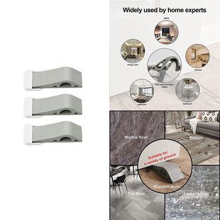 Door Stoppers Rubber Door Stop, Door Wedge Stoppers Floor Wo