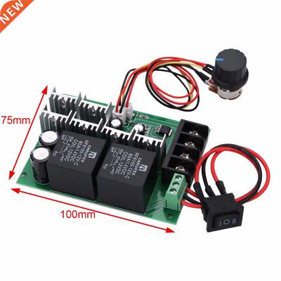 DC 10V-50V 12/24/6/48V 60A PWM Brush Motor Speed Contr CW