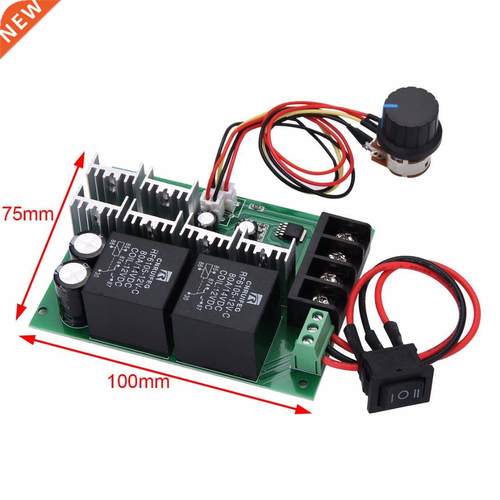 DC 10V-50V 12/24/6/48V 60A PWM Brush Motor Speed Contr CW