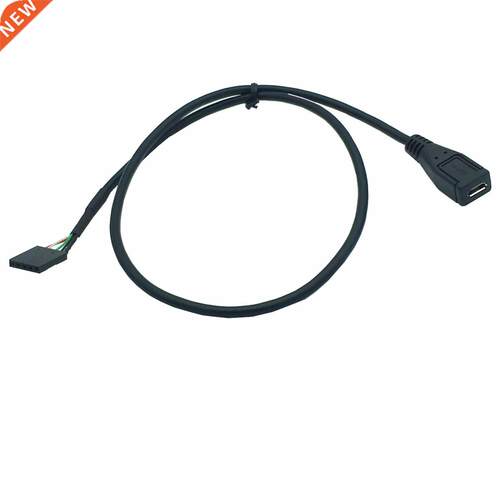 50CM usbmicro 5P Female to 5Pin Female 2.54 USB header PCB