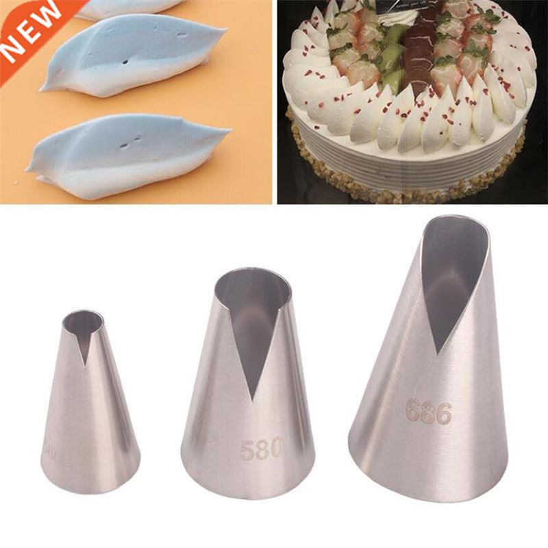 580S#580#686 Cake Nozzles Cream Decoration Cake Head Steel I