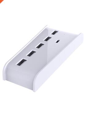 6 In 1 USB Splitter Expander Hub With 5 USB A + 1 USB C Port