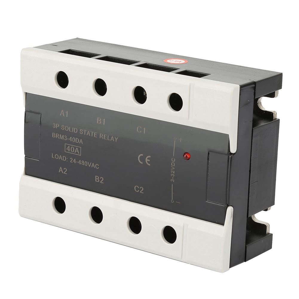 Load 24-480VAC Three Phase Solid State Relay 40DA/60DA/80DA