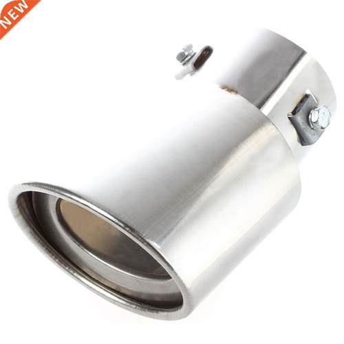Drop Down Car Exhaust Tal Ppe Slencer Muffler Tp (Slver