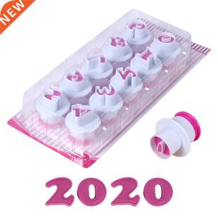 26pcs/set Alphabet Cake Molds Figure Plastic Letter Fondant